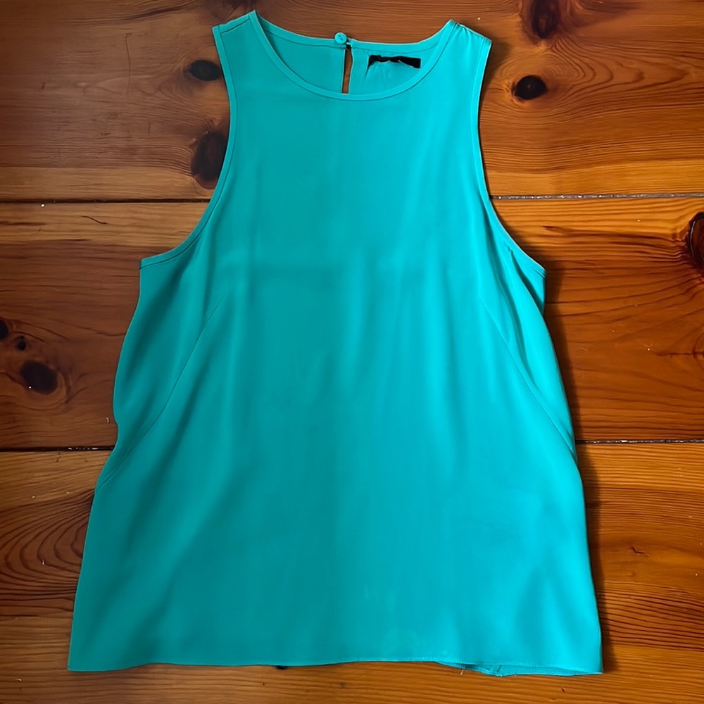 Tibi silk top